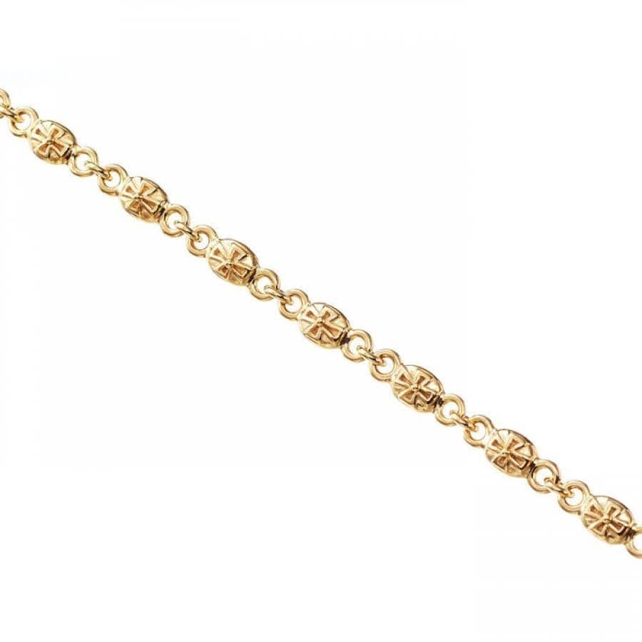 TINY CROSS チェーン GOLDFINISH 50cm