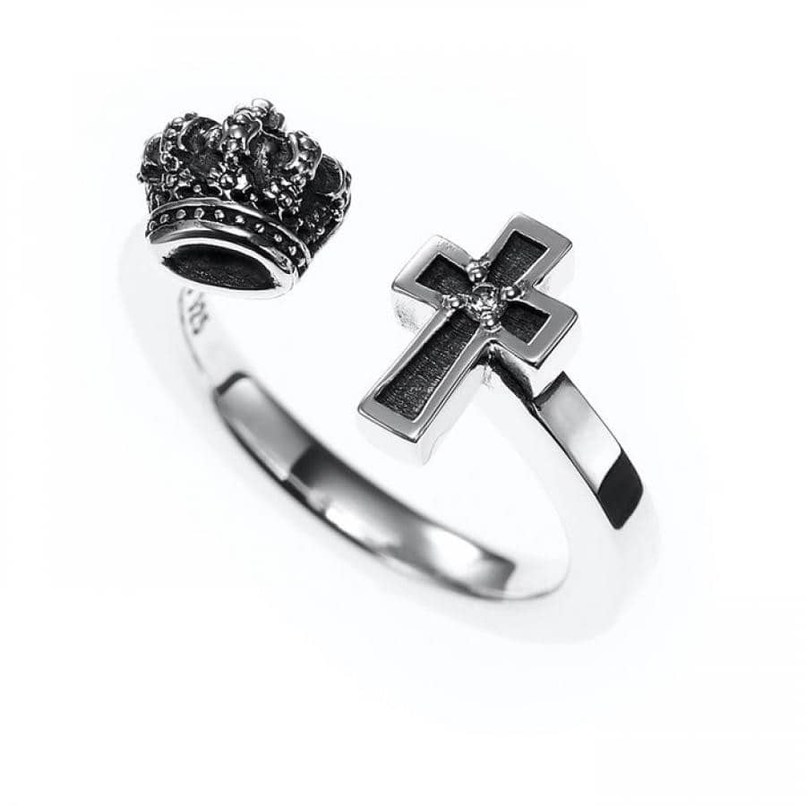 MAD BABY リング WHITE TOPAZ 7号