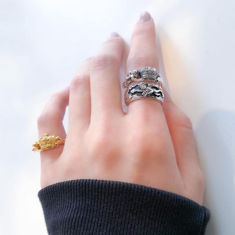 LOVE WARRIOR リング BLACKENED 7号