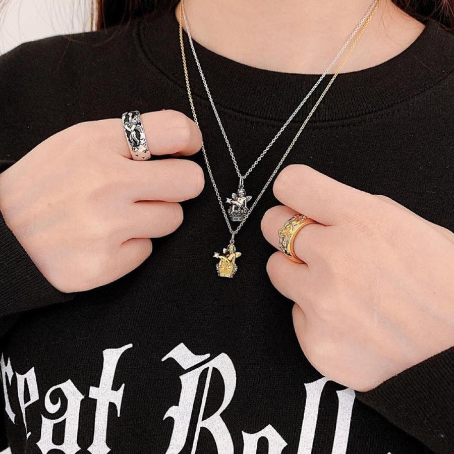 LOVE WARRIOR リング GOLDFINISH 7号