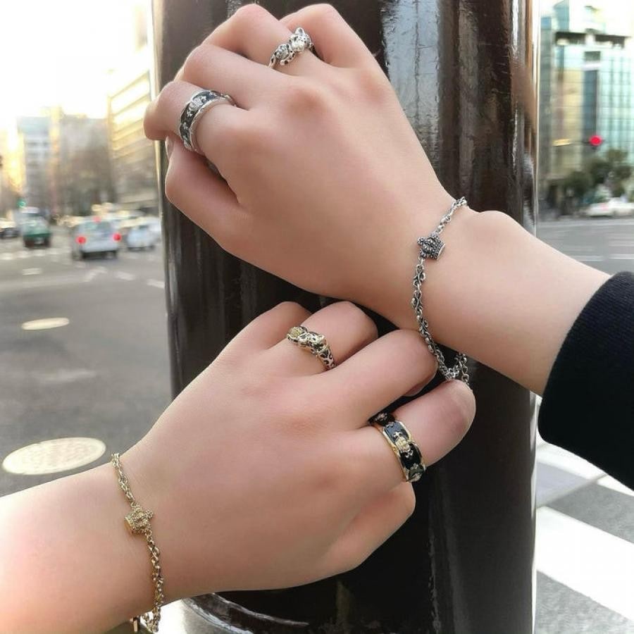 BEAUTY&MADNESS リング SHINY/BLACK 19号