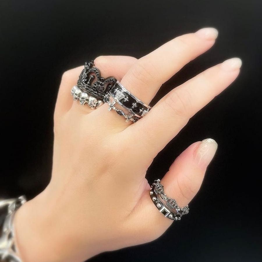 BEAUTY&MADNESS リング SHINY/BLACK 19号