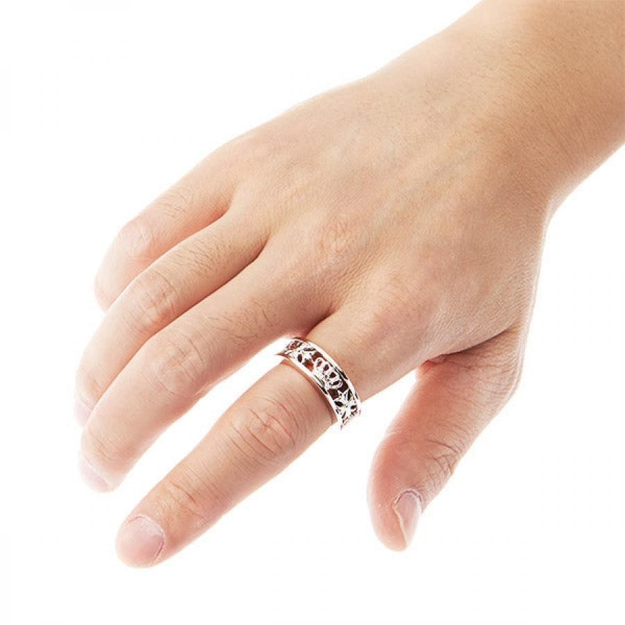 MAD LOVE リング BLACKENED M(13号)