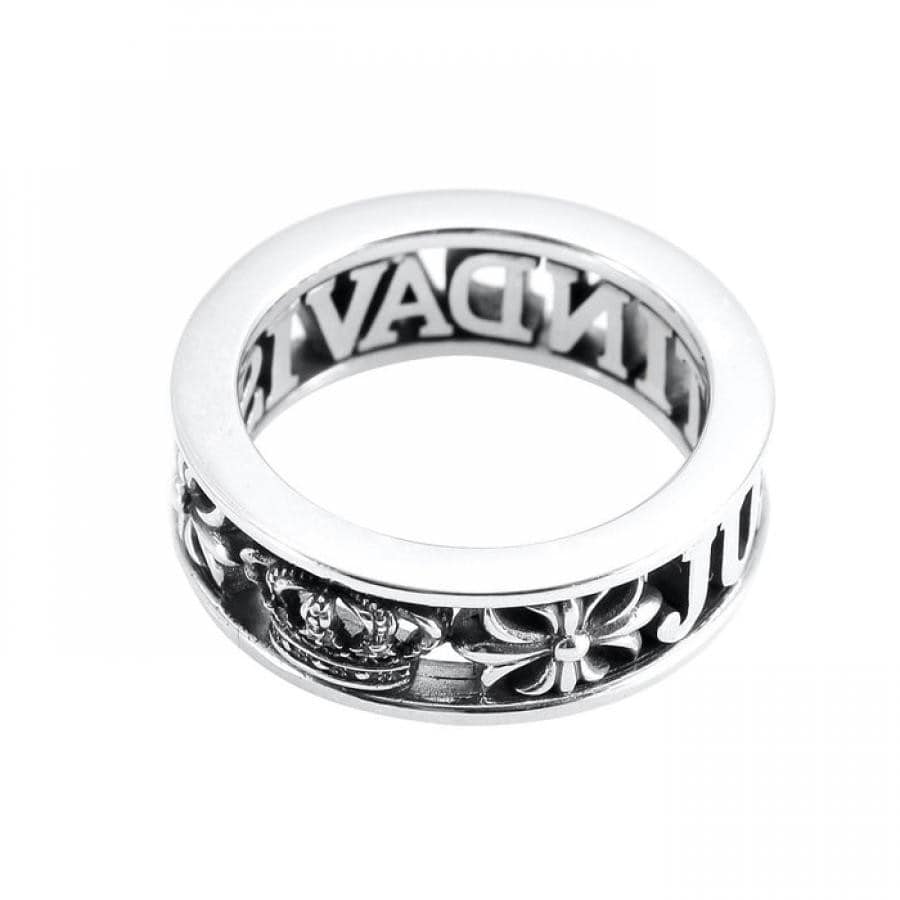 MAD LOVE リング BLACKENED L(17号)