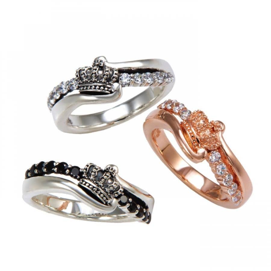 CIRCULAR CROWN リング CLEAR 7号