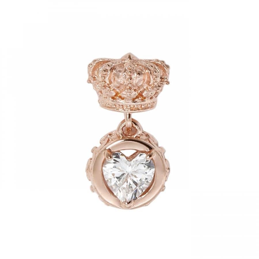 CHERIE/HEART ピアス PINKFINISH