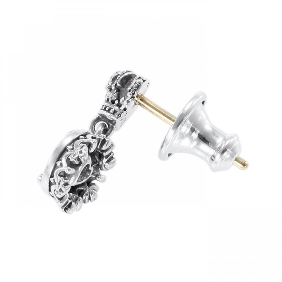 CHERIE/HEART ピアス BLACKENED/PINK