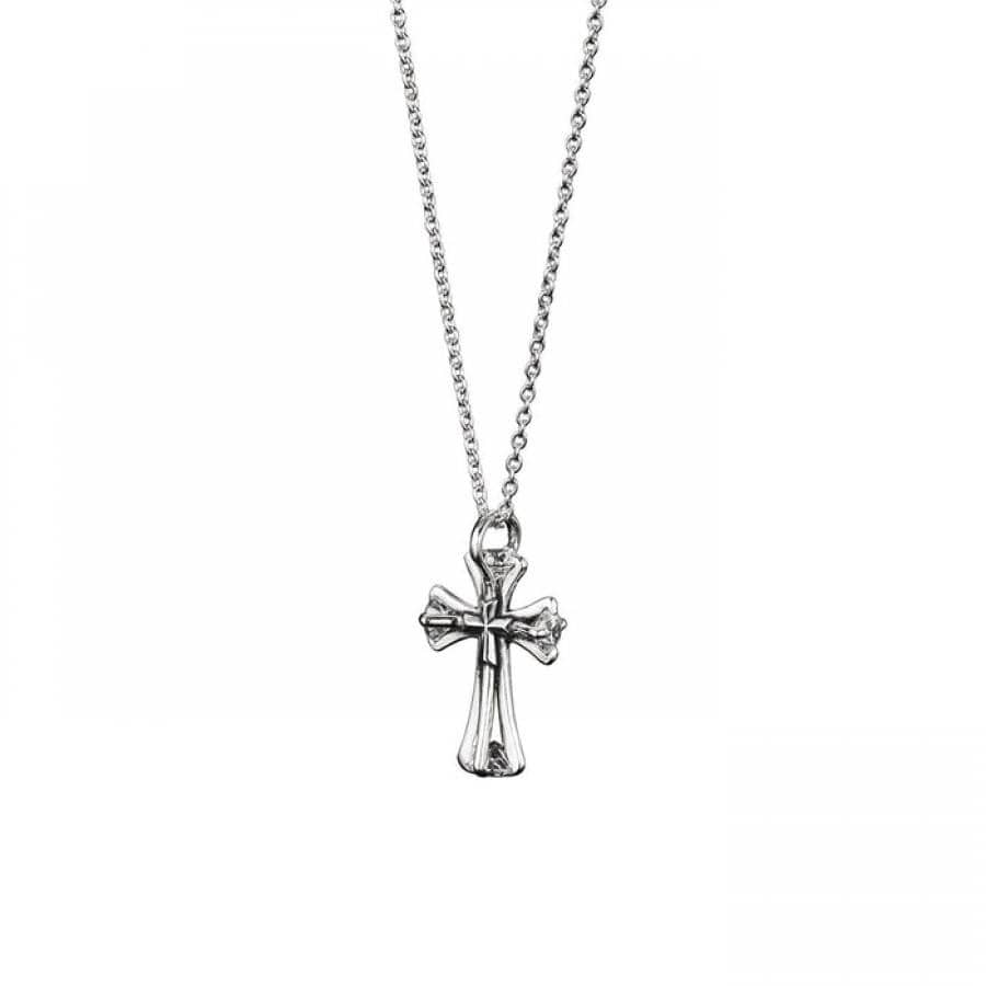 PHANTOM CROSS ネックレス GOLDFINISH/BLACK 50cm