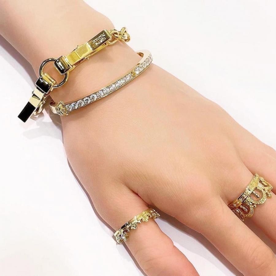 SUPERB STONE バングル SHINY/BLACK S