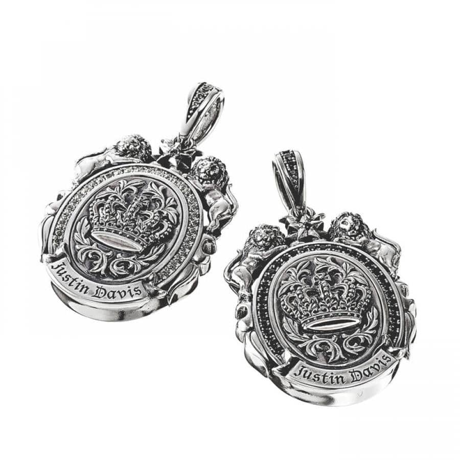 MASSIVE FURYペンダント シルバーカメオ WHITE TOPAZ