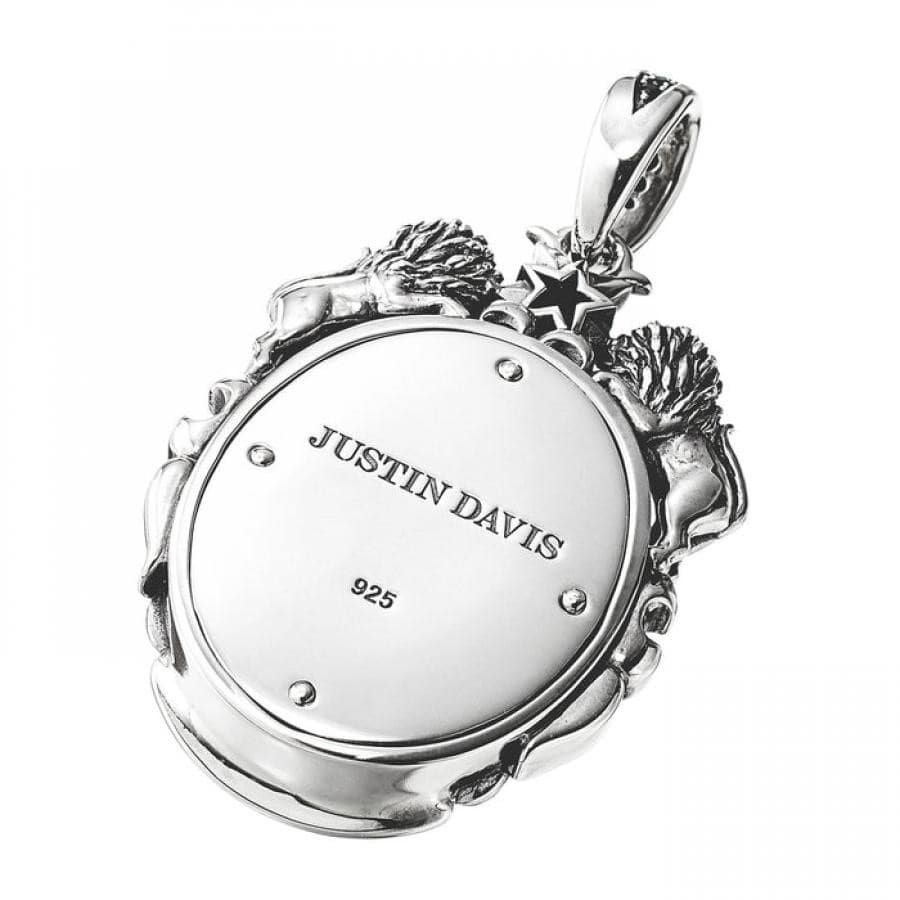 MASSIVE FURYペンダント シルバーカメオ WHITE TOPAZ