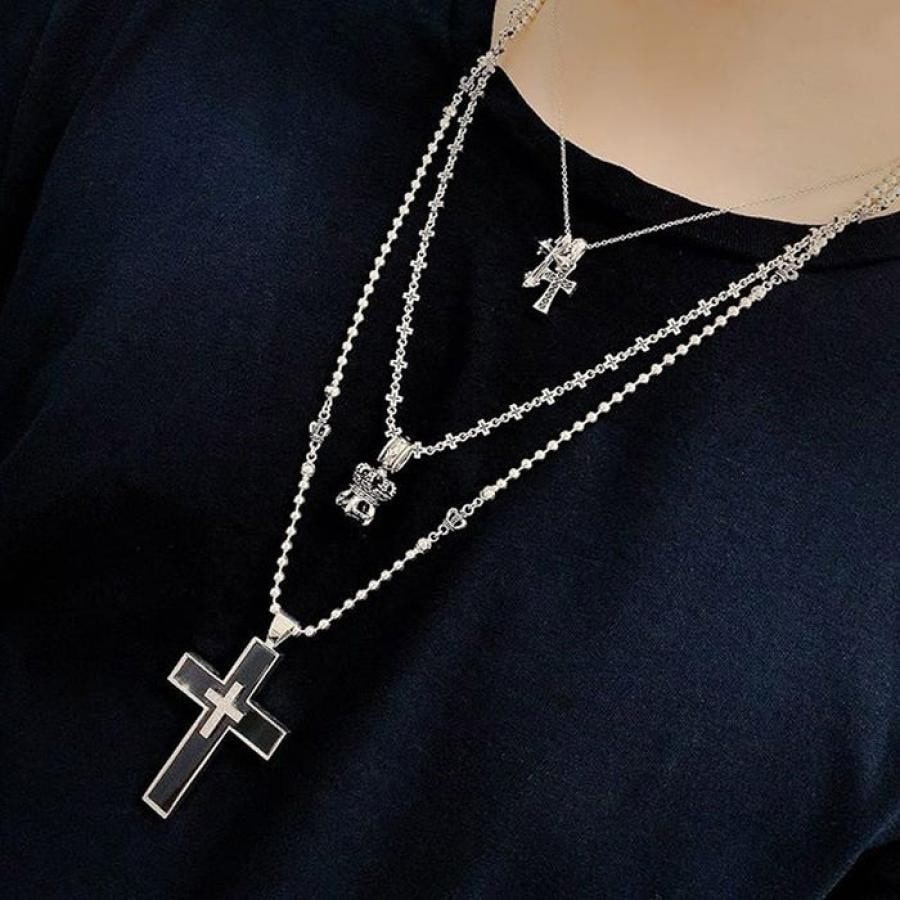 DOUBLE DATE ペンダント BLACK