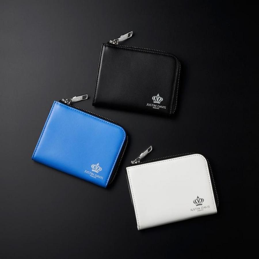 MARCAM L-ZIP WALLET BLUE