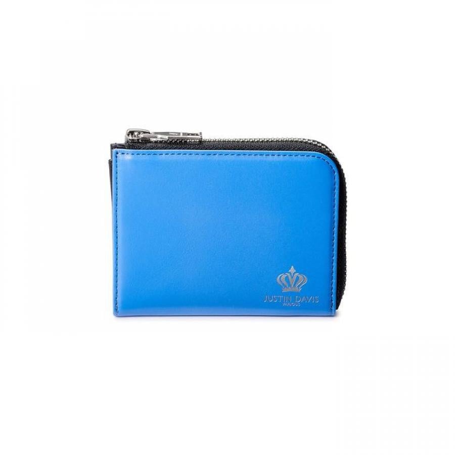 MARCAM L-ZIP WALLET BLUE