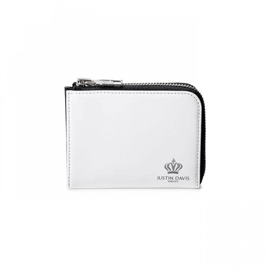 MARCAM L-ZIP WALLET WHITE