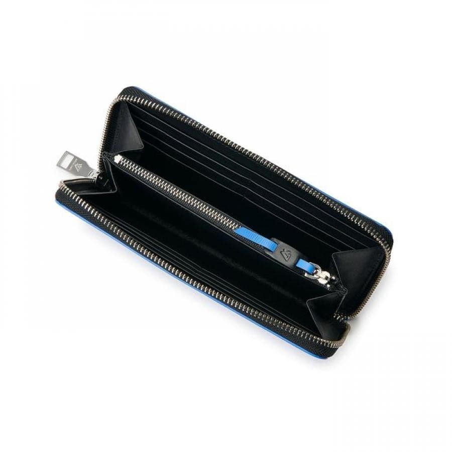 MARCAM ROUND ZIP WALLET BLACK