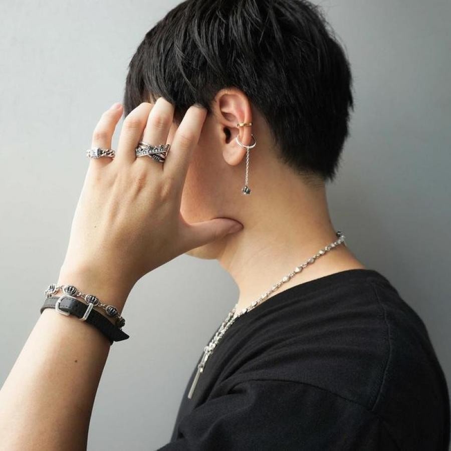 FENRIR NARROW LEATHER ブレスレット シングル S