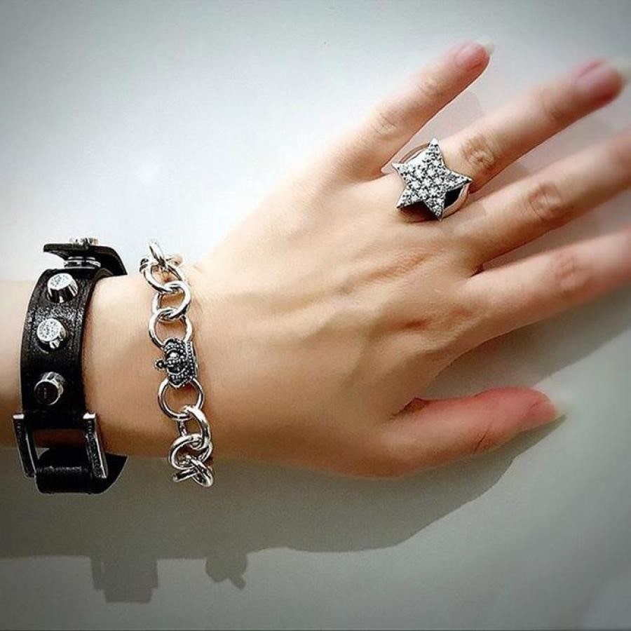 VIPERA LEATHER ブレスレット L