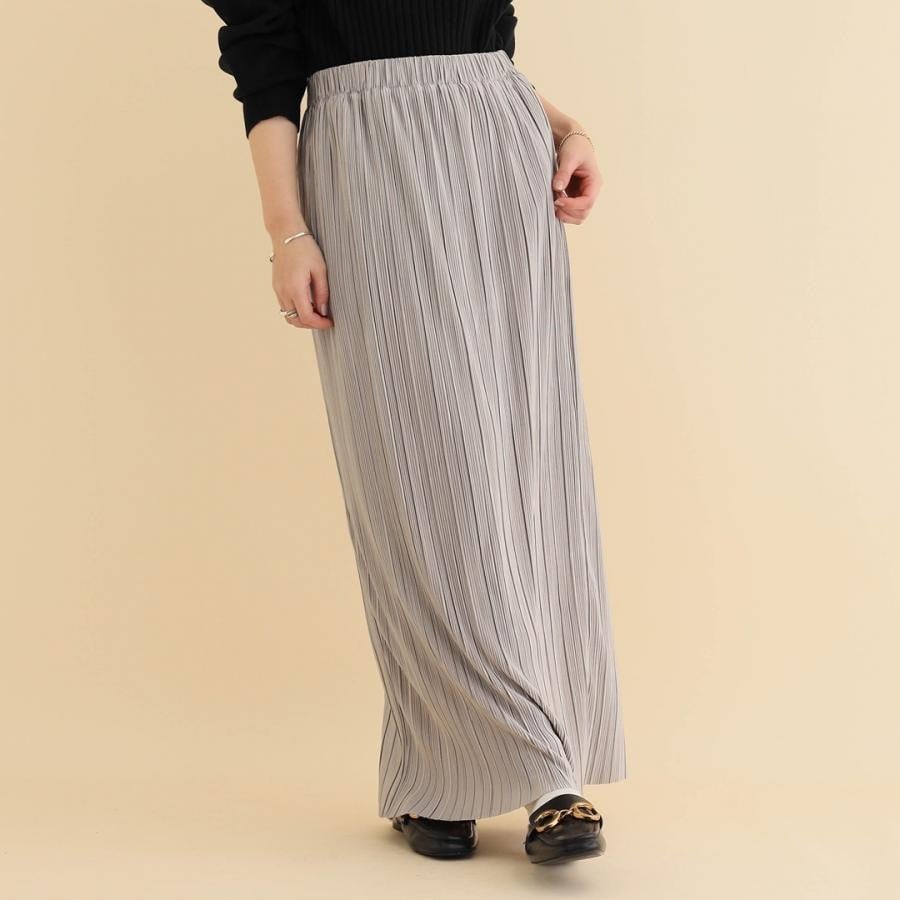 楊柳スカート 黒 F