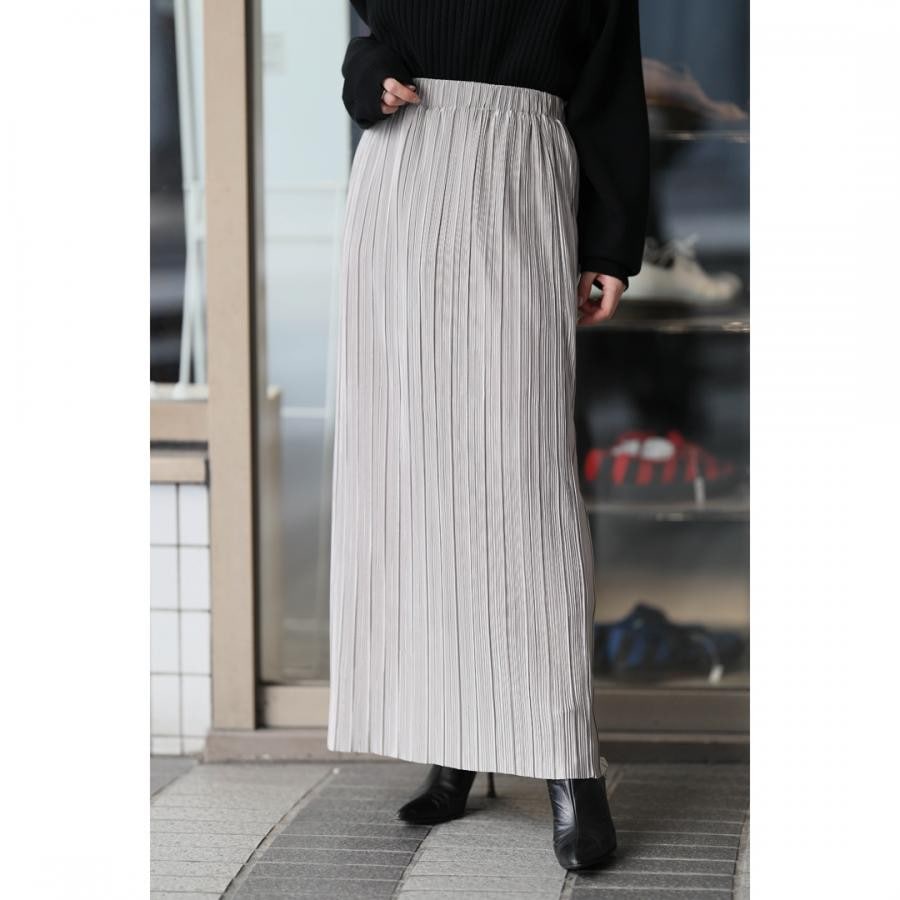 楊柳スカート 黒 F