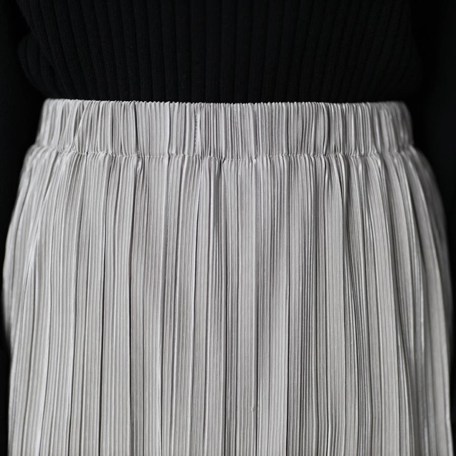 楊柳スカート 黒 F