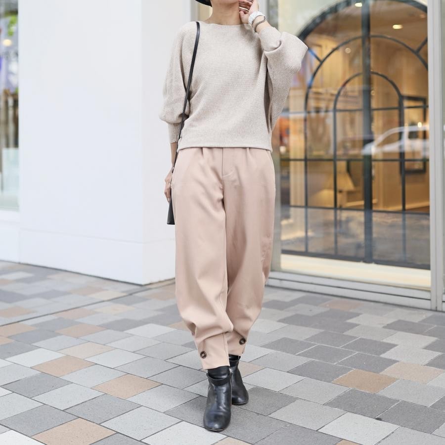 裾ボタン2wayパンツ(F ブルー)｜ アンミッコ｜名古屋PARCO