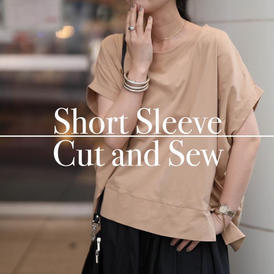 半袖カットソー 黒 F