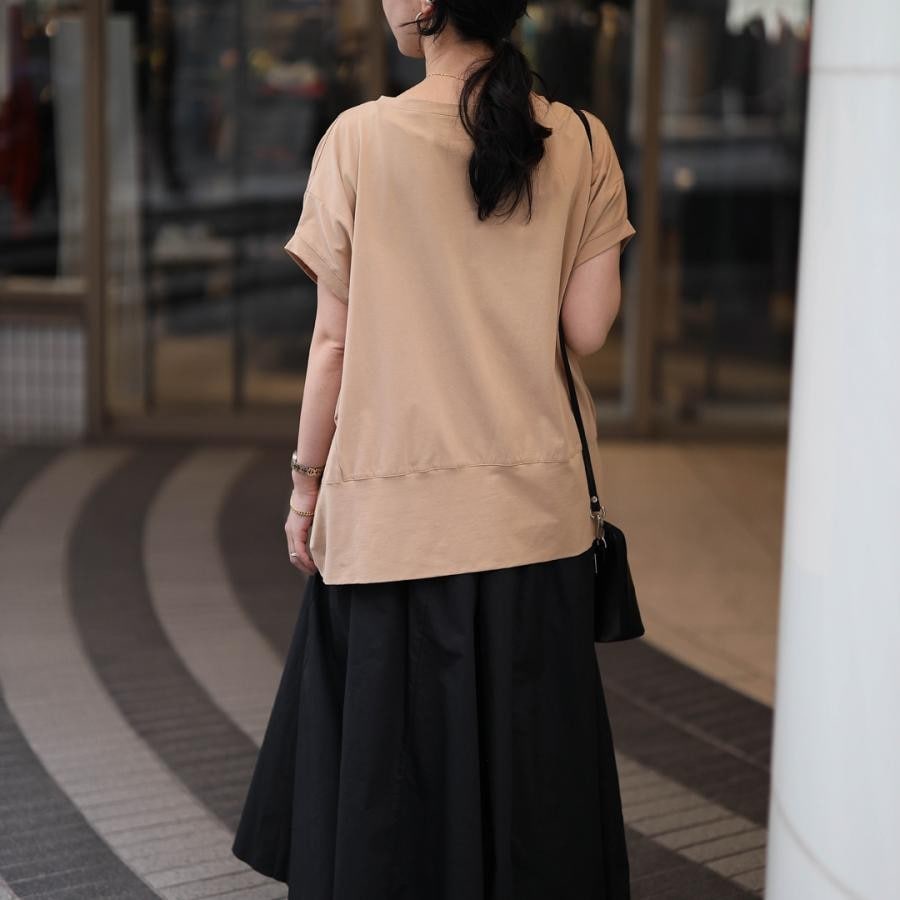 半袖カットソー 黒 F