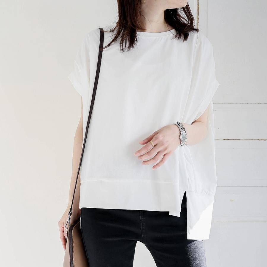 半袖カットソー 黒 F