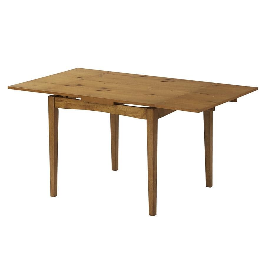 スレイドテーブル ブラウン