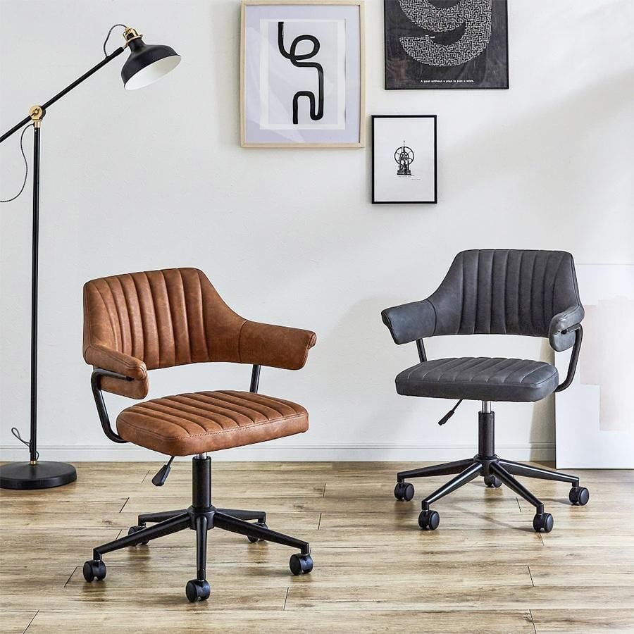 オフィスチェア〈イザヤ〉 グレー