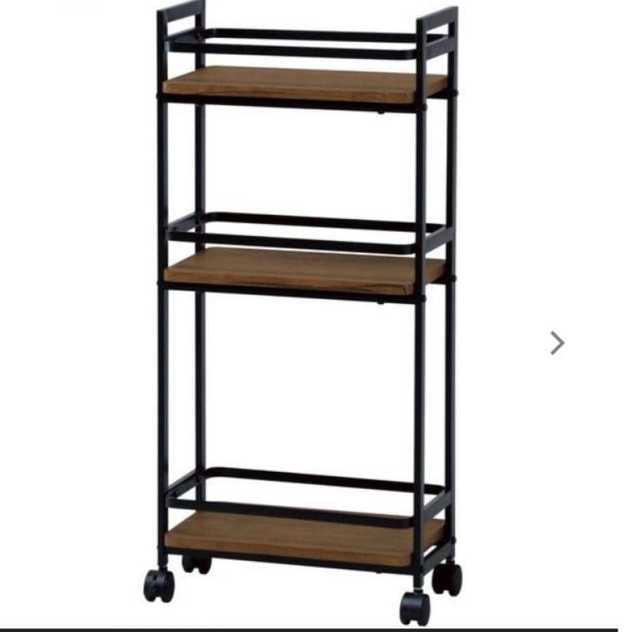 スリムワゴン ホワイト×ナチュラル