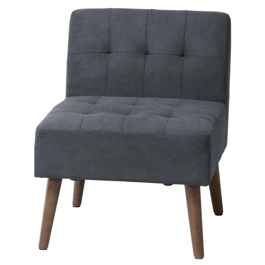 【ミルド】リビングダイニング1Pソファ ダークブルー