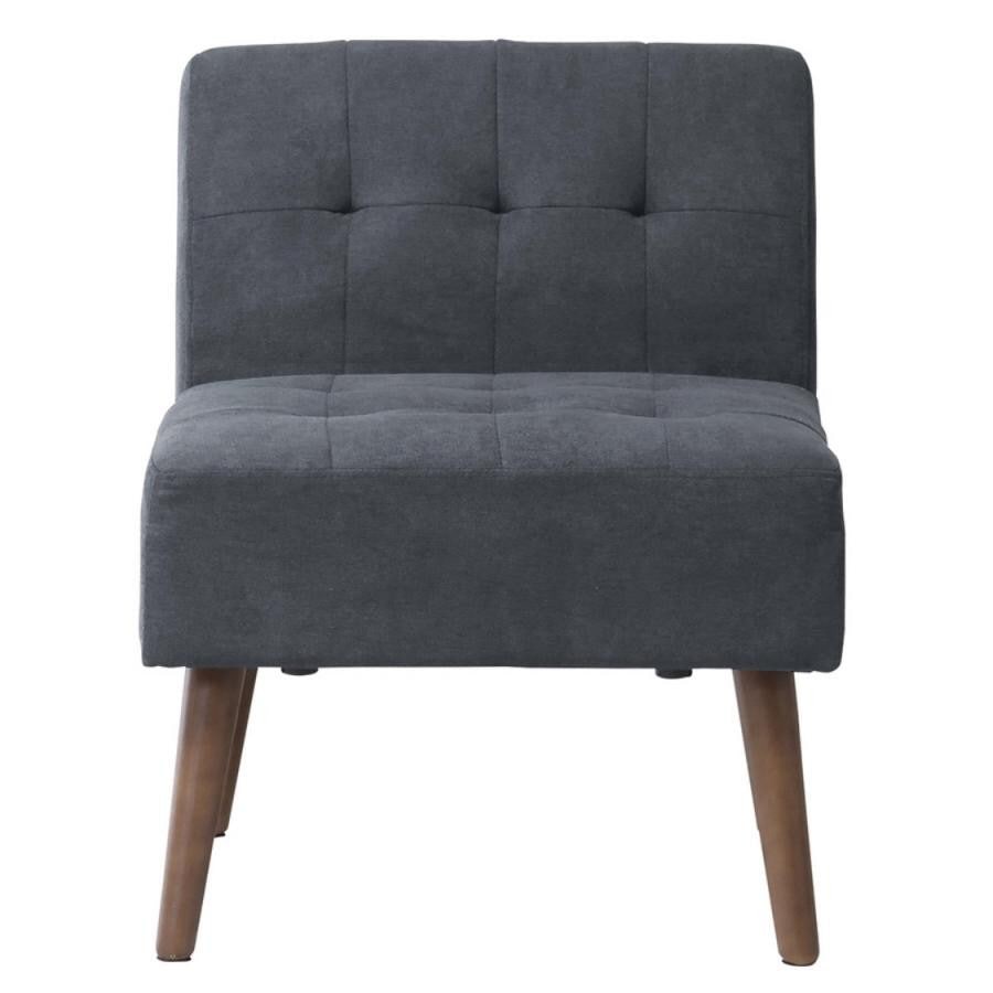 【ミルド】リビングダイニング1Pソファ ダークブルー