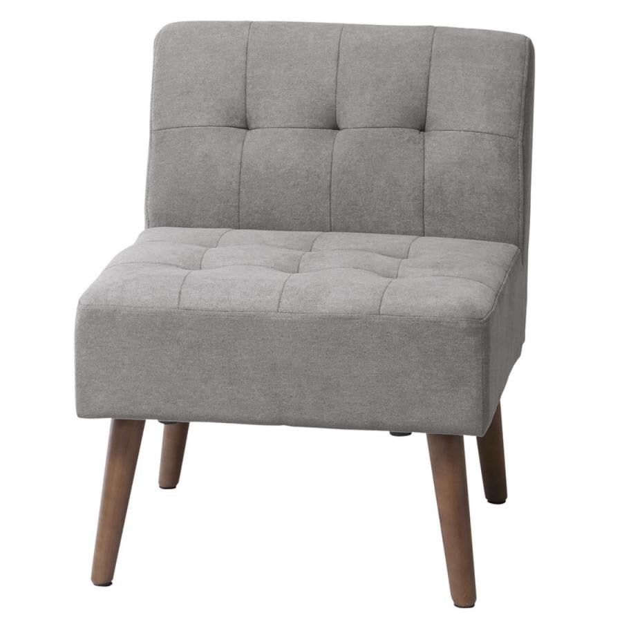 【ミルド】リビングダイニング1Pソファ ダークブルー