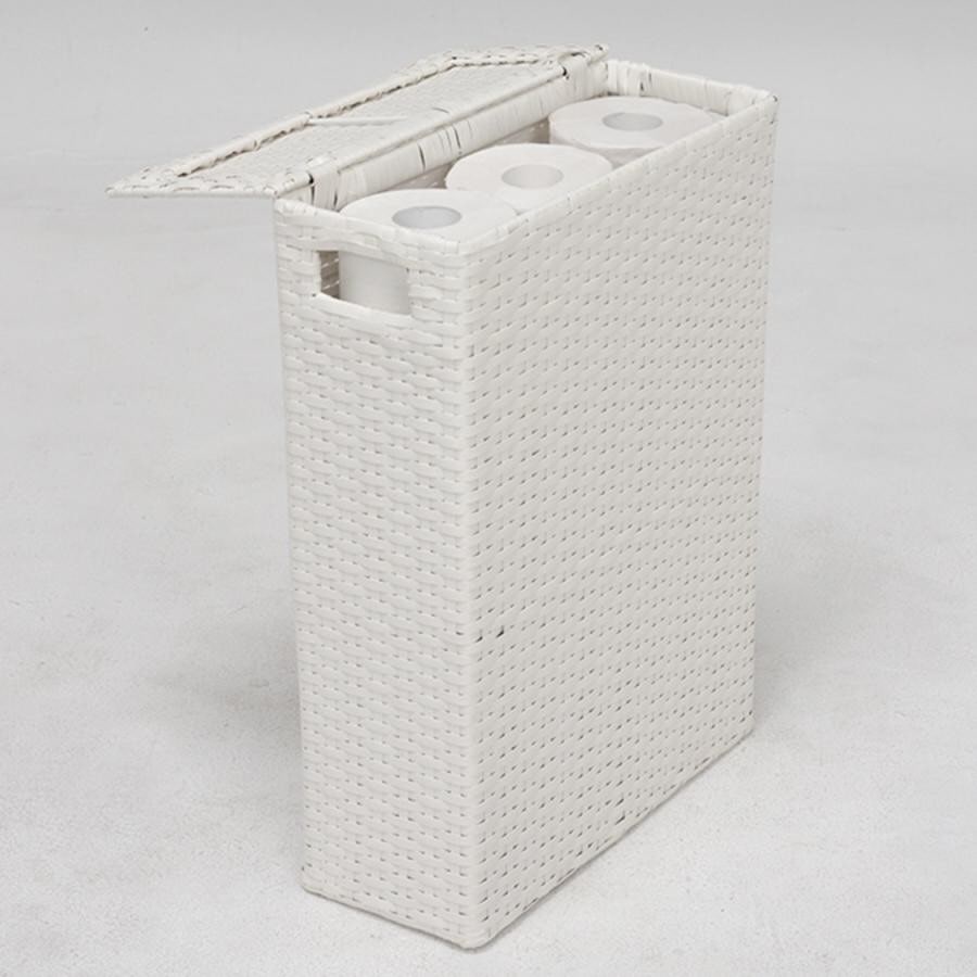 スリムハイ収納ボックス ホワイト