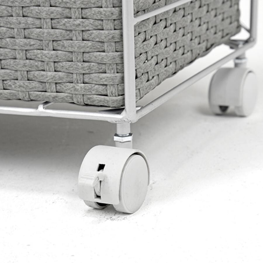 キャスター付ハイランドリーラック（幅60cm） ダークブラウン