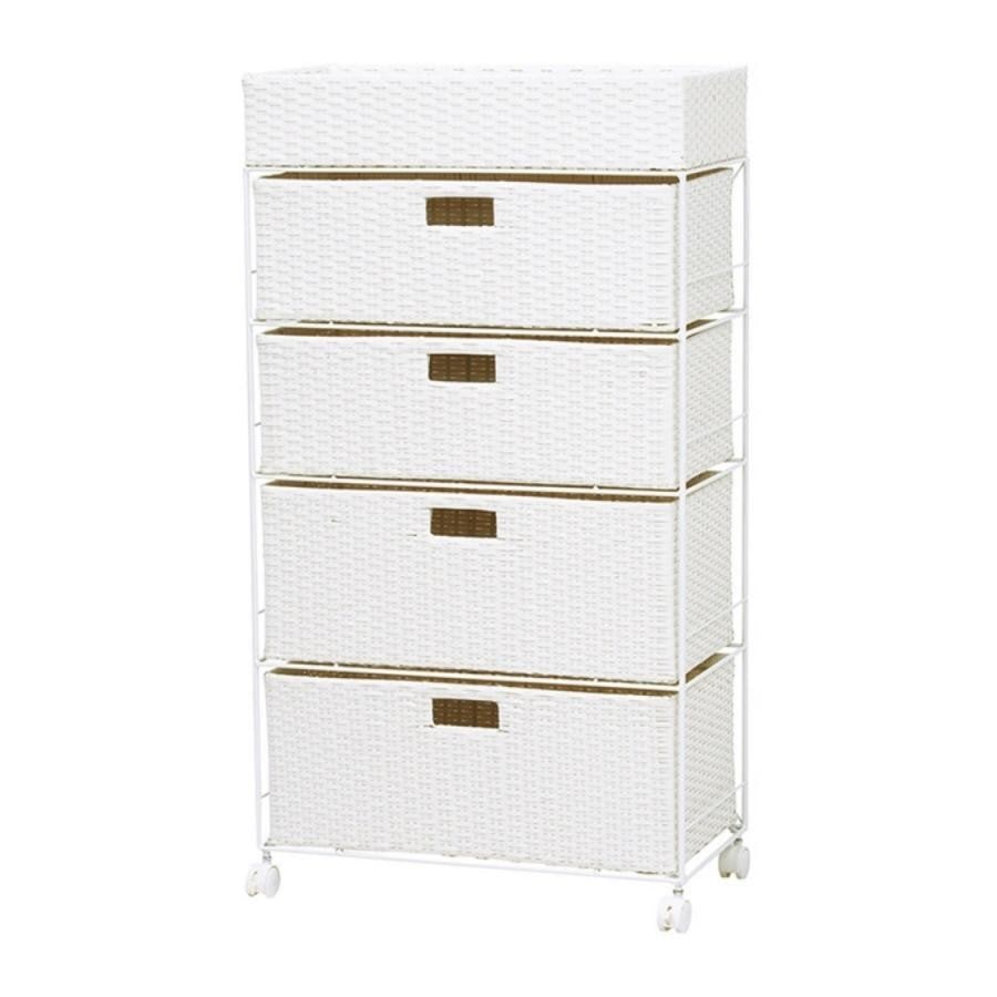 キャスター付ハイランドリーラック（幅60cm） ホワイト