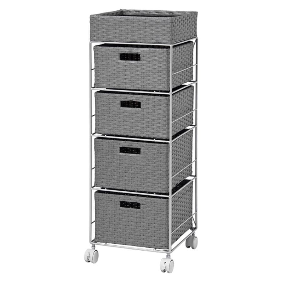 キャスター付ハイランドリーラック（幅40cm） グレイ