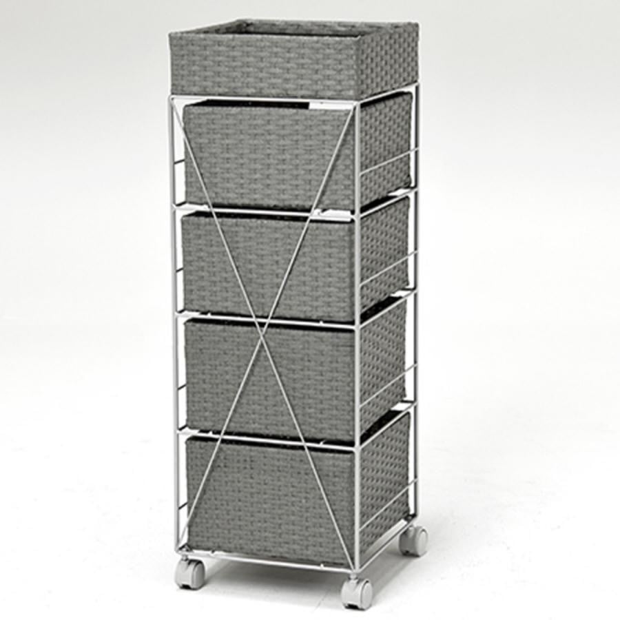 キャスター付ハイランドリーラック（幅40cm） グレイ