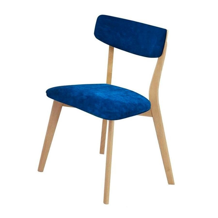 ピングーダイニング チェア BROWN×BLUE
