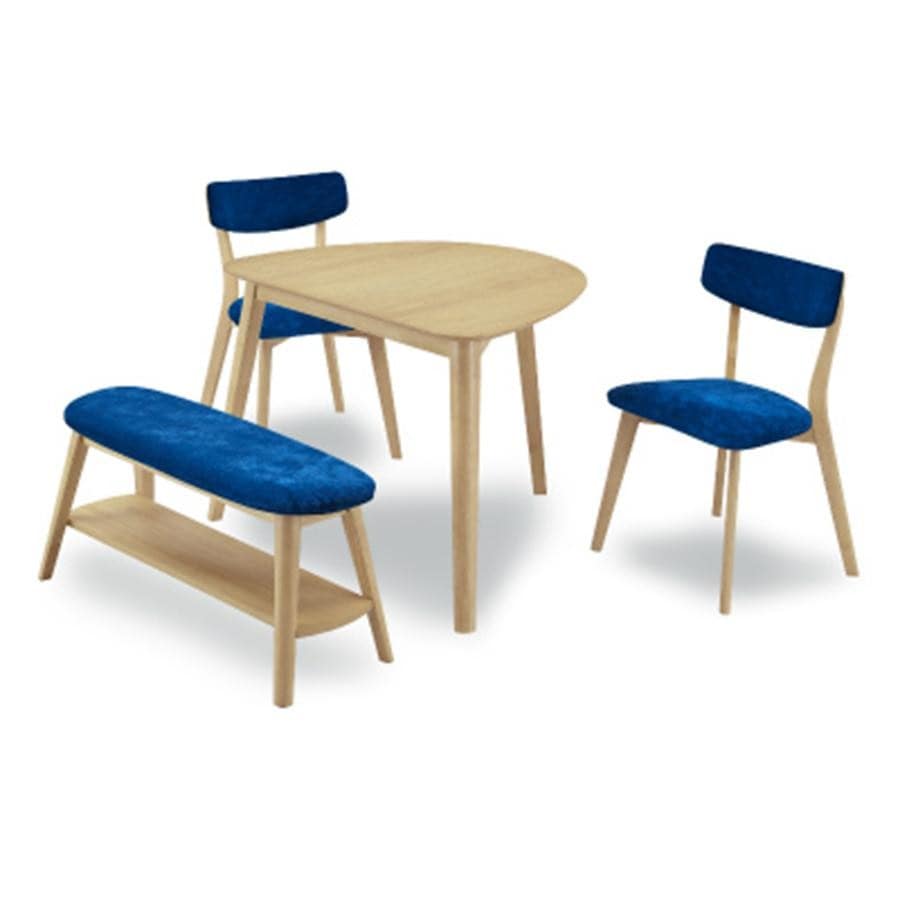 ピングーダイニング チェア BROWN×BLUE