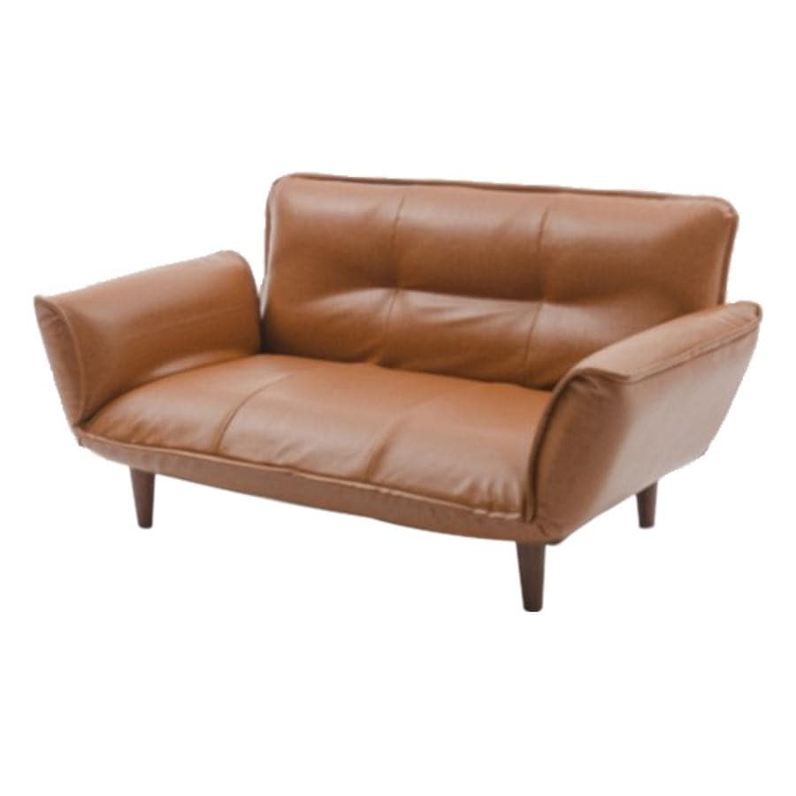 オリジナルカウチソファ DARK BROWN（PVC）