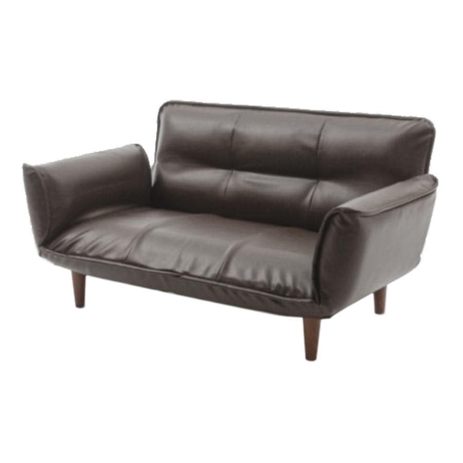 オリジナルカウチソファ DARK BROWN（PVC）