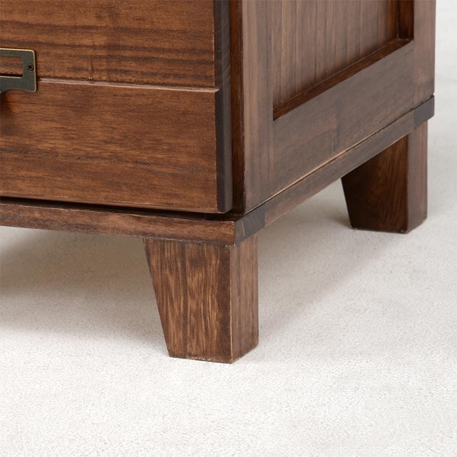 ドキュメントチェスト ロータイプ BROWN