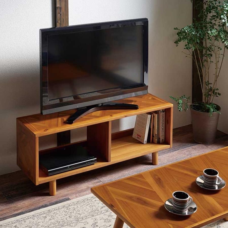 【HENT】テレビボード 木目調