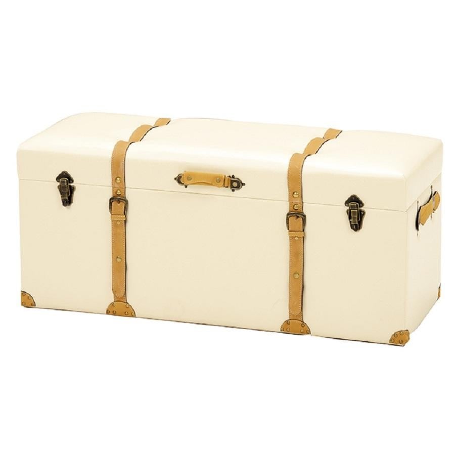 チェスター トランクスツール L ダークブラウン