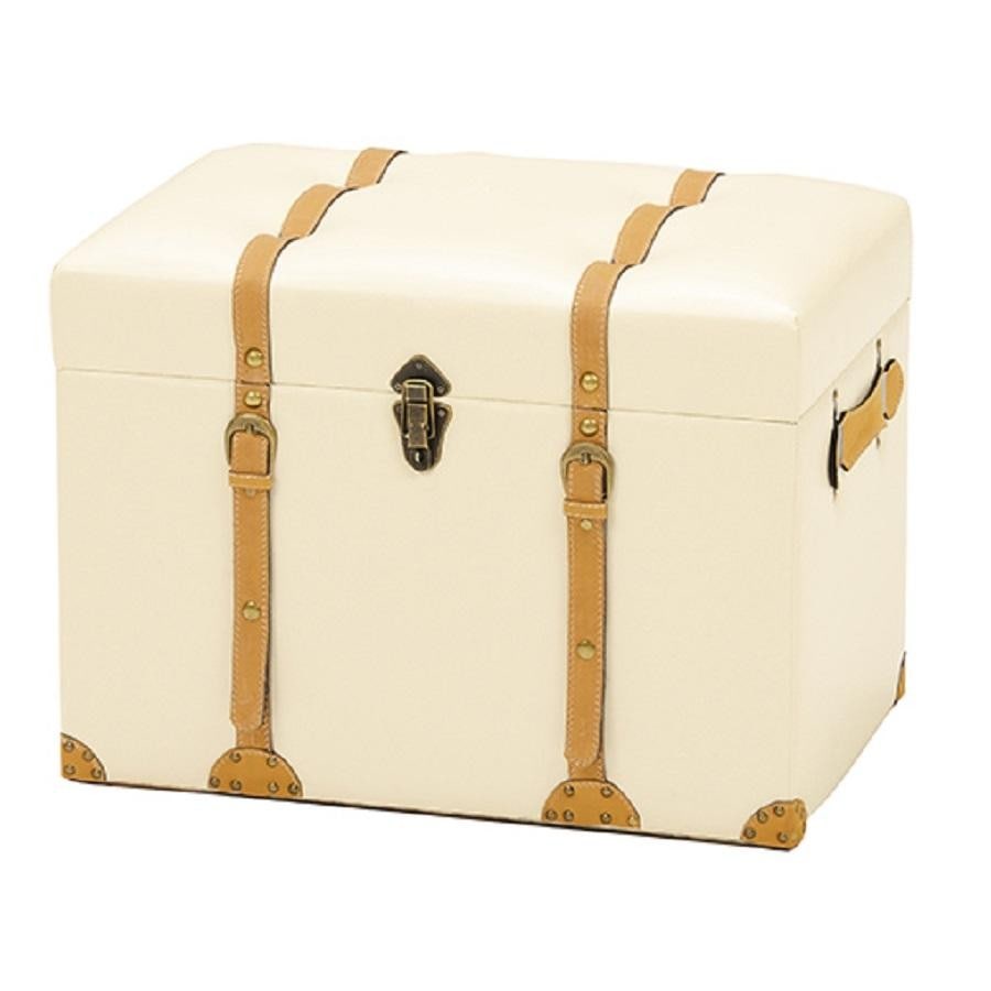 チェスター トランクスツール M アイボリー