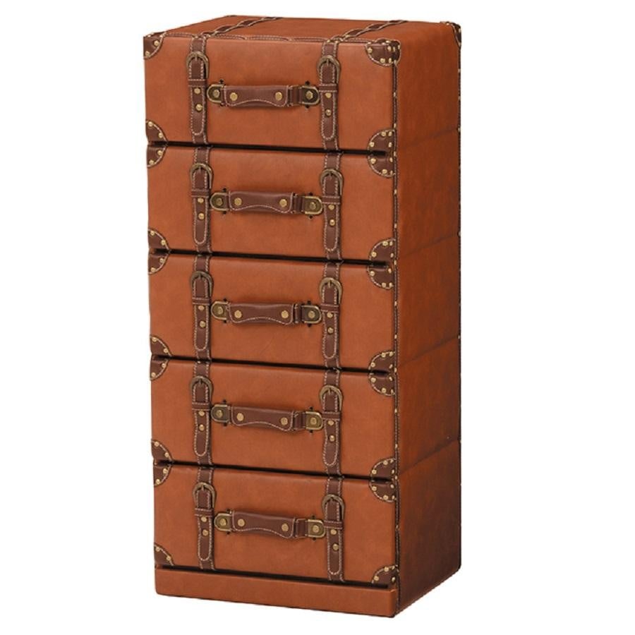 チェスター 5Dチェスト ライトブラウン