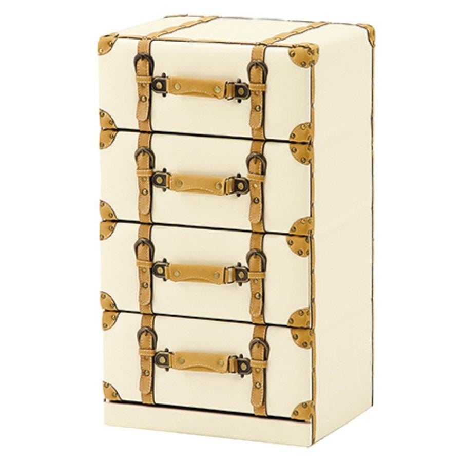 チェスター 4Dチェスト ライトブラウン